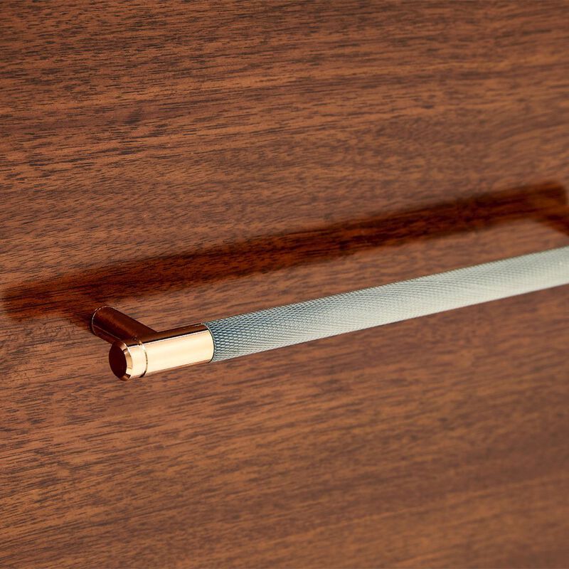 Michael Amini Mason Park Chest with Storage Mirror - Umber