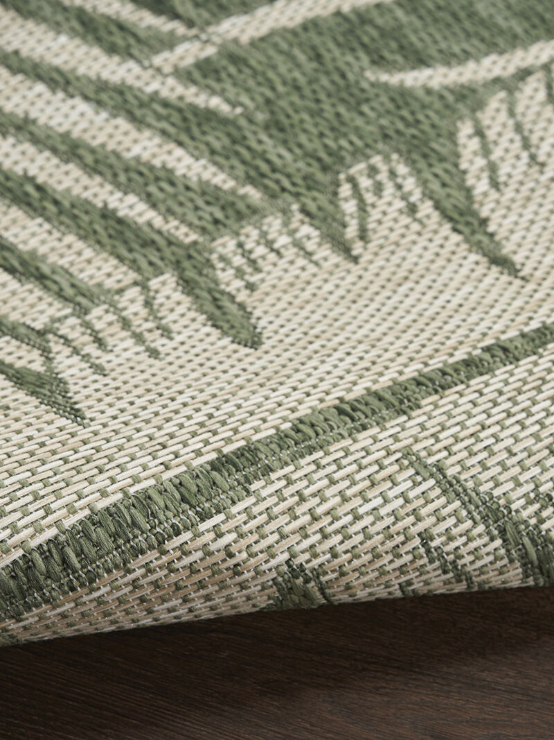 Garden Oasis GOA02 Green/Ivory 9' x 12' Rug