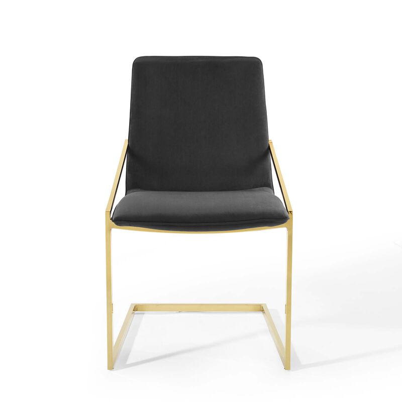 Pitch Performance Velvet Dining Armchair image number 4