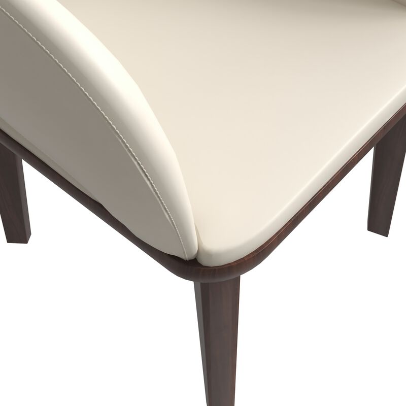 LeisureMod Vivara Collection Modern Dining Chair