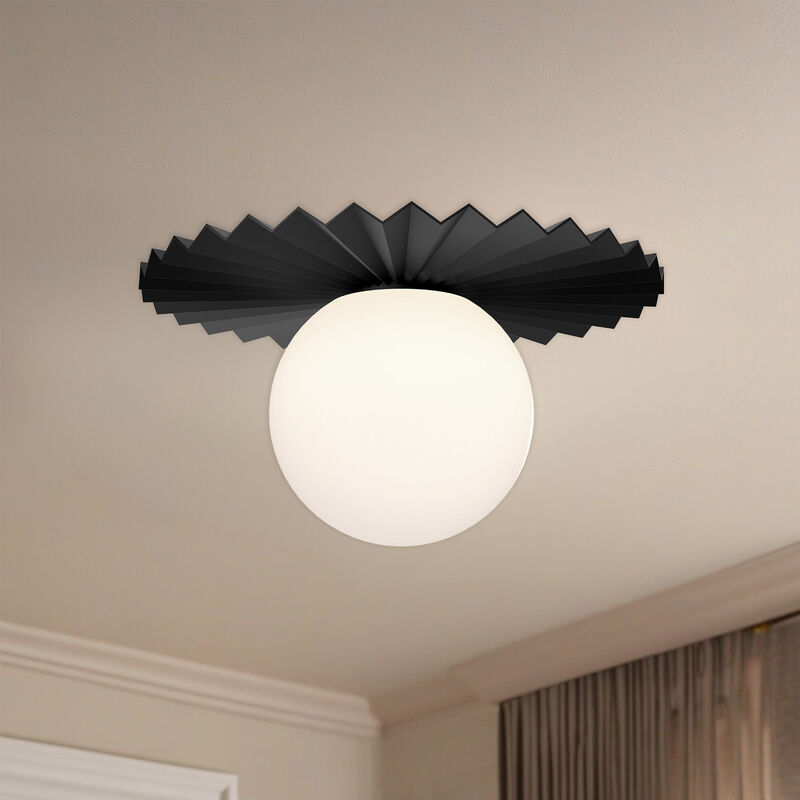 Plume 12 in 1 Light Flush Mount image number 7