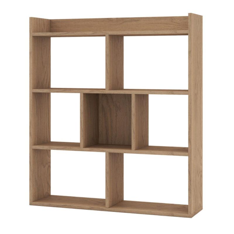Hivvago 7 Cubes Open-back Bookshelf with Anti-Toppling Devices
