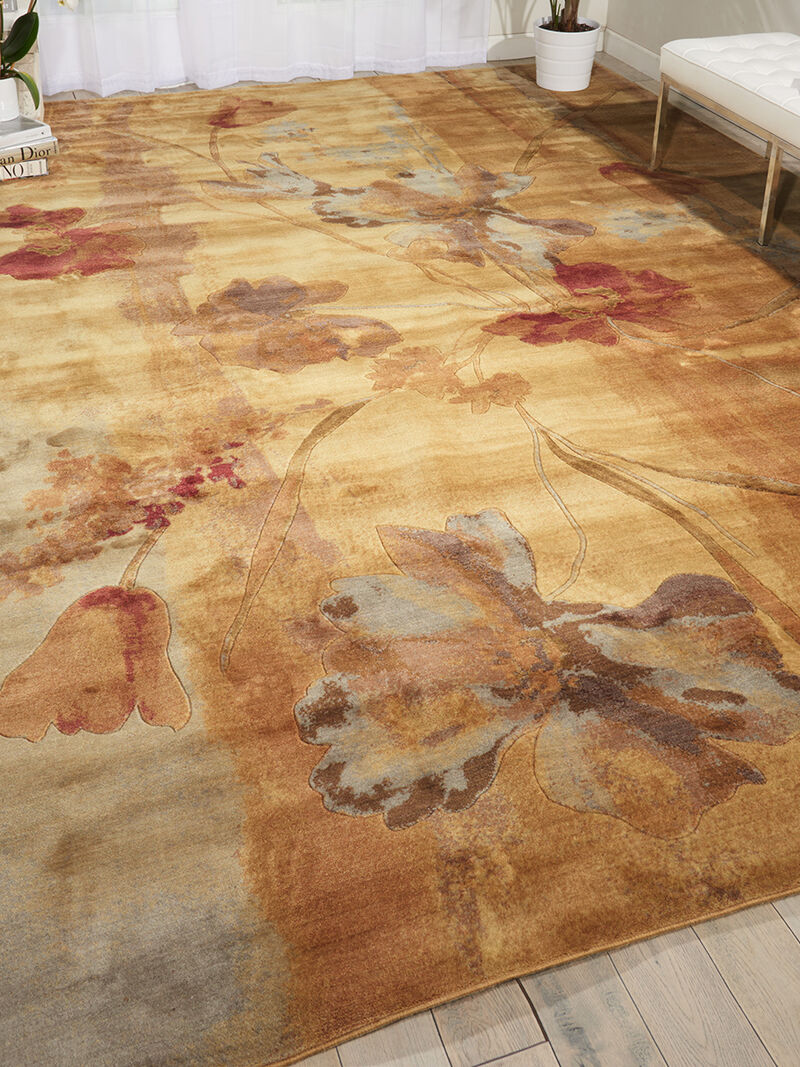 Somerset ST18 Beige 9'6" x 13' Rug