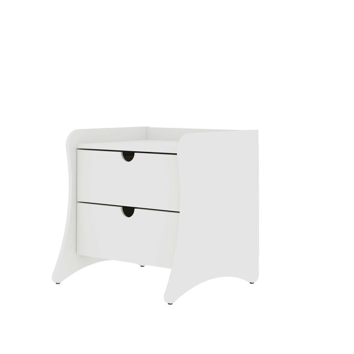 Coney White Nightstands (Set of 2)