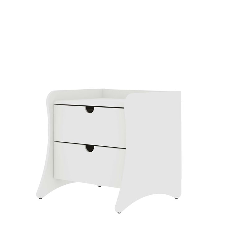 Coney White Nightstands (Set of 2)