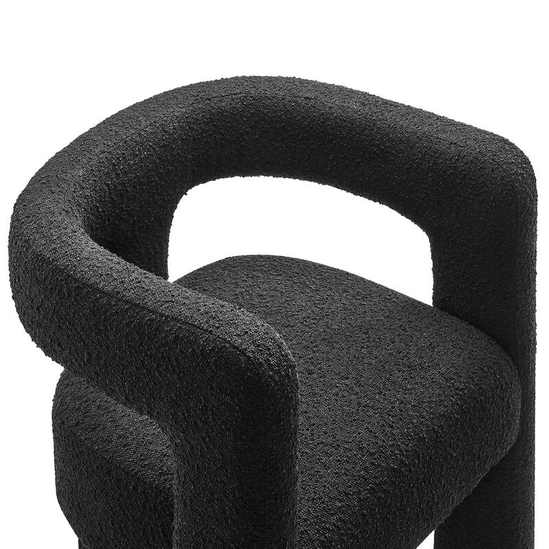 Kayla Boucle Upholstered Armchair image number 6