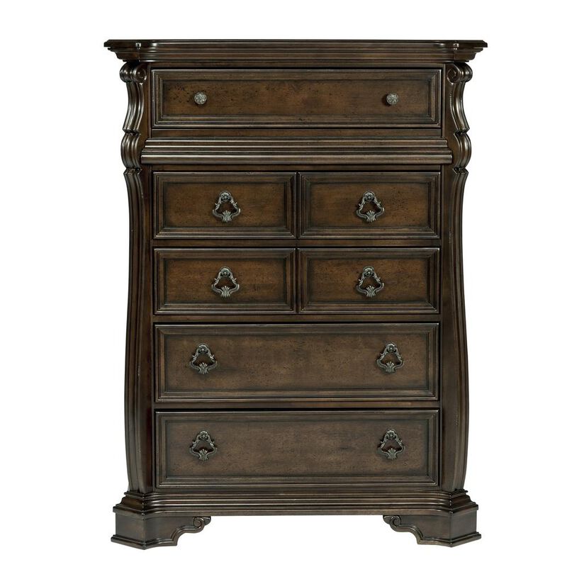 Liberty Furniture Arbor Place 6 Drawer Chest in Brownstone image number 0