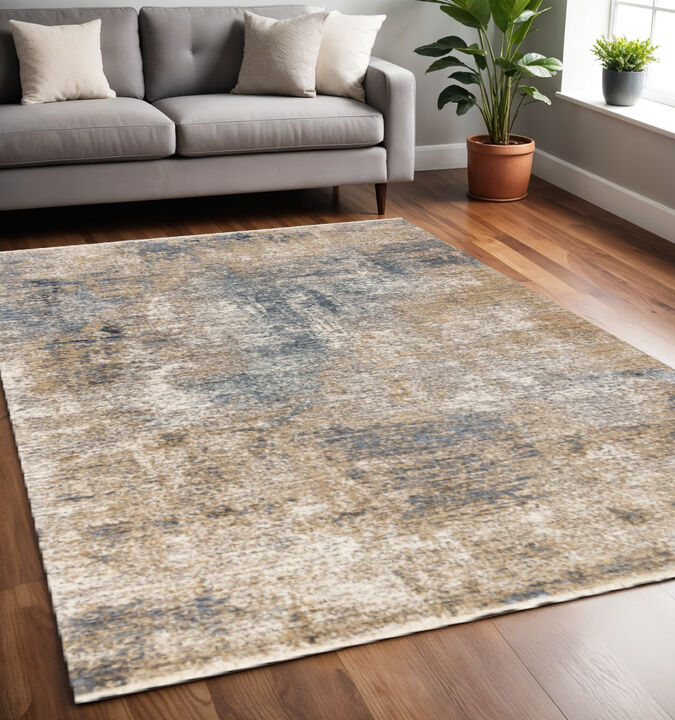 HomeRoots Abstract Area Rug