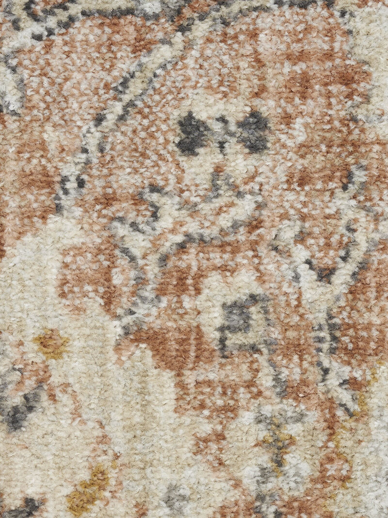 Oushak Home OUS01 Rust 4'1" x 5'11" Rug