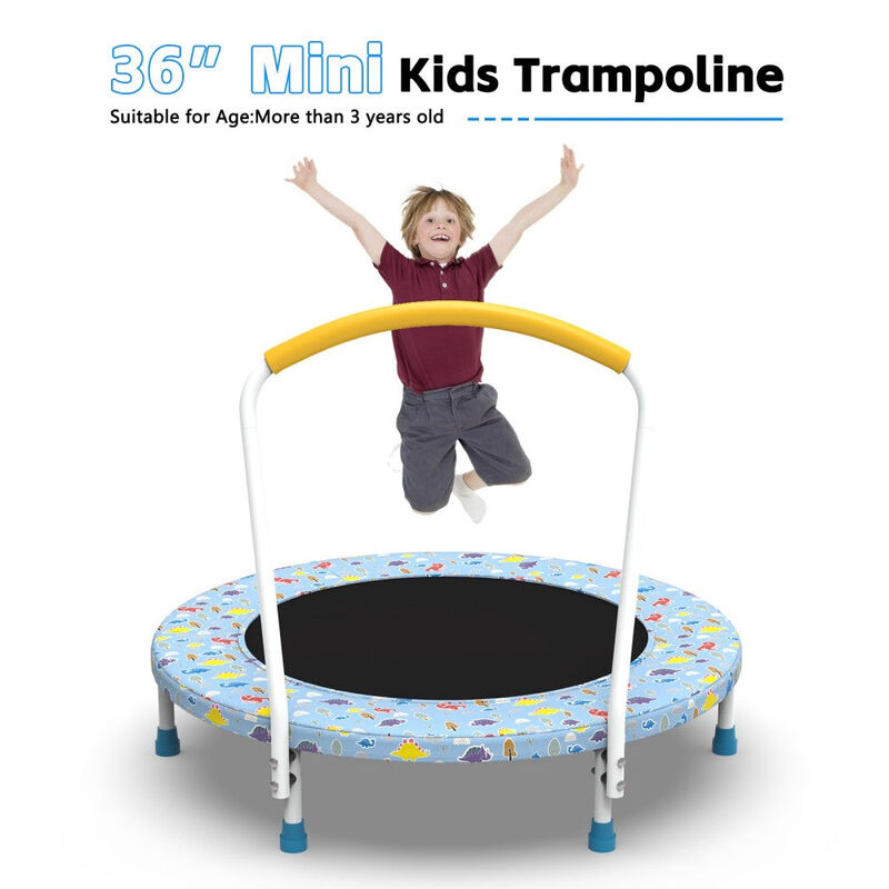 36" Mini Trampoline for Kids image number 1