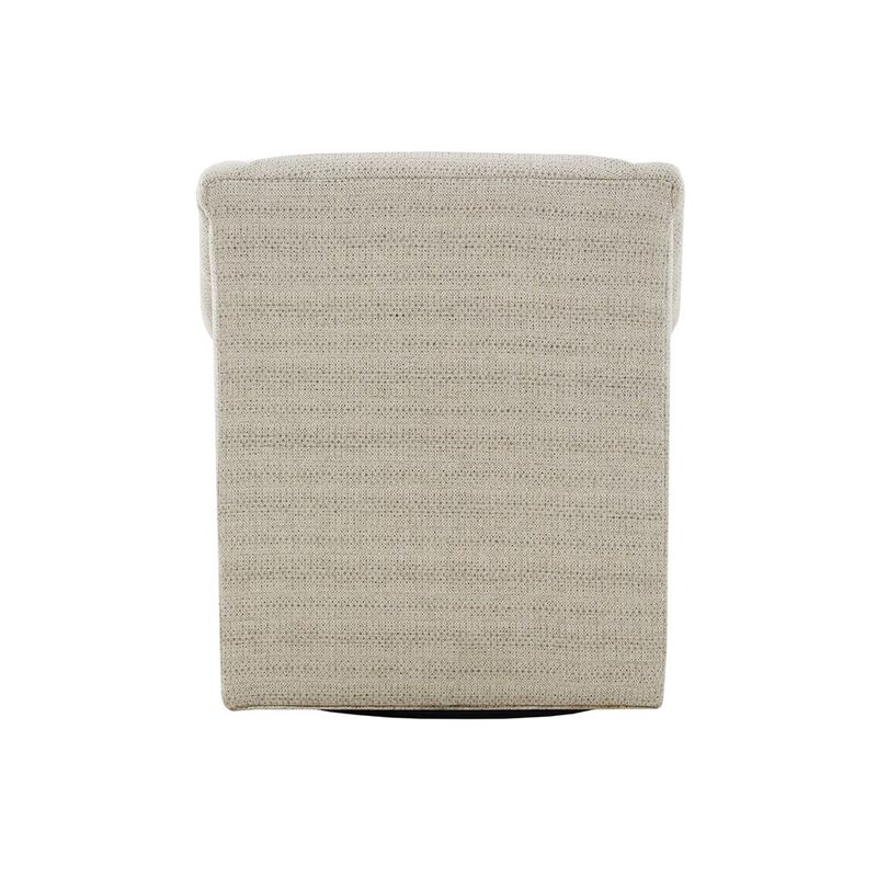 Gracie Mills Marley Transitional Tonal Swivel Glider Chair