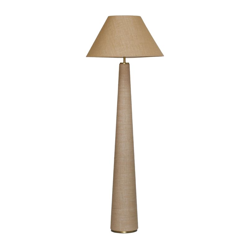Graham Natural Jute Floor Lamp image number 0