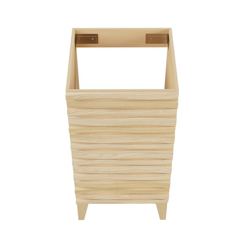 Cascade 18&rdquo; Bathroom Vanity in Brown Oak- Cabinet Only image number 3