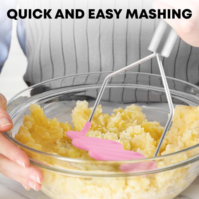 Non-Scratch Potato Masher Kitchen Tool