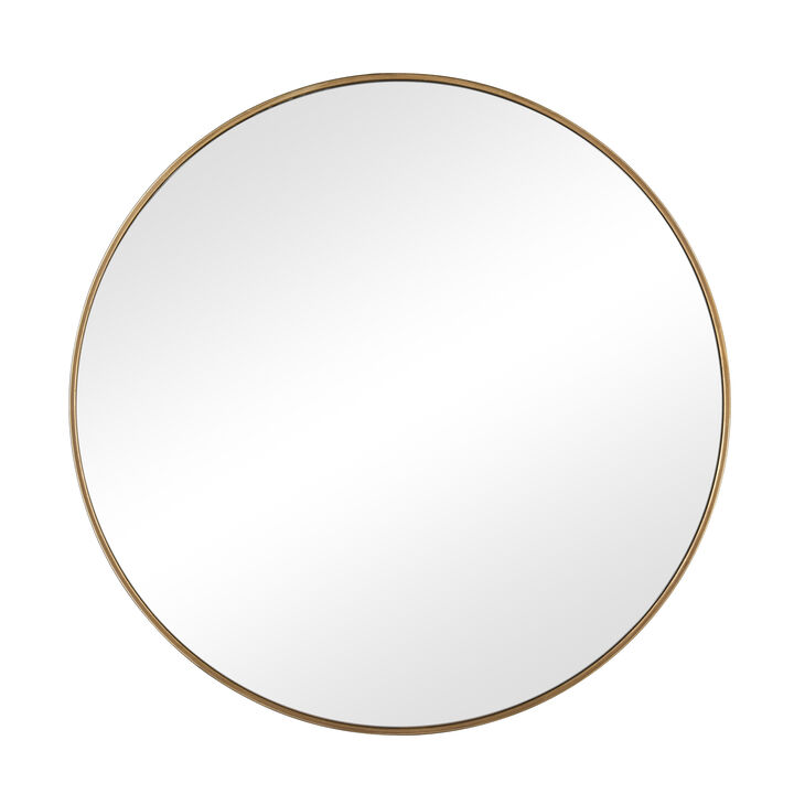 Delk Large Brass Mirror