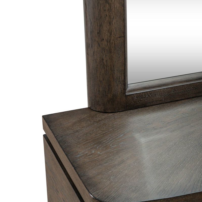 Liberty Furniture Cascade Falls Bedroom Dresser & Mirror  - Satin Espresso image number 6