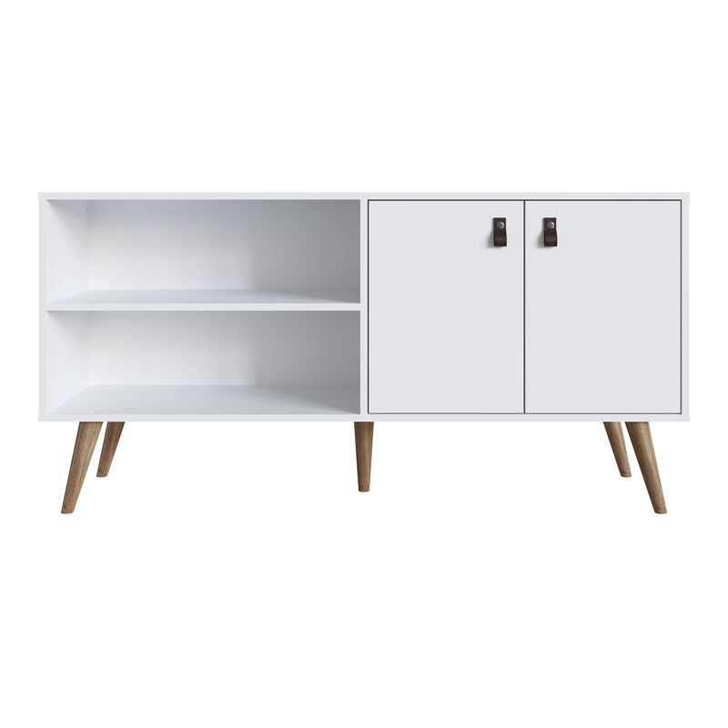 Amber White TV Stand image number 0