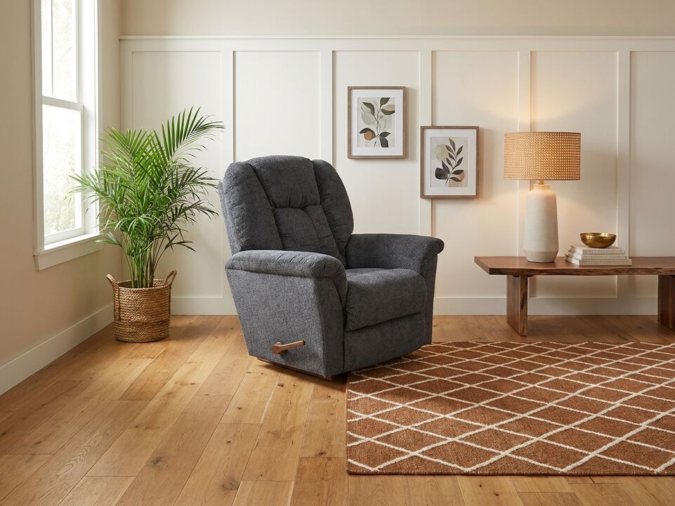 Jasper Indigo Rocking Recliner