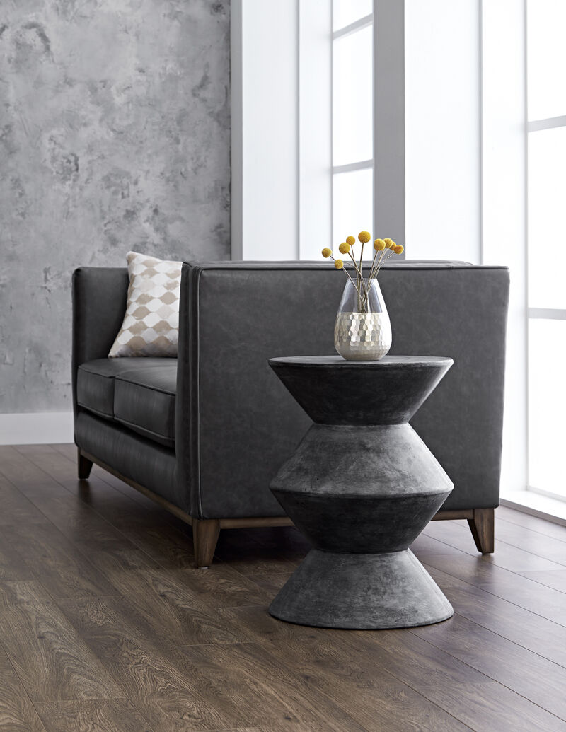 Union Black End Table