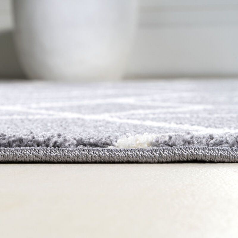 Tumbling Blocks Modern Geometric Area Rug