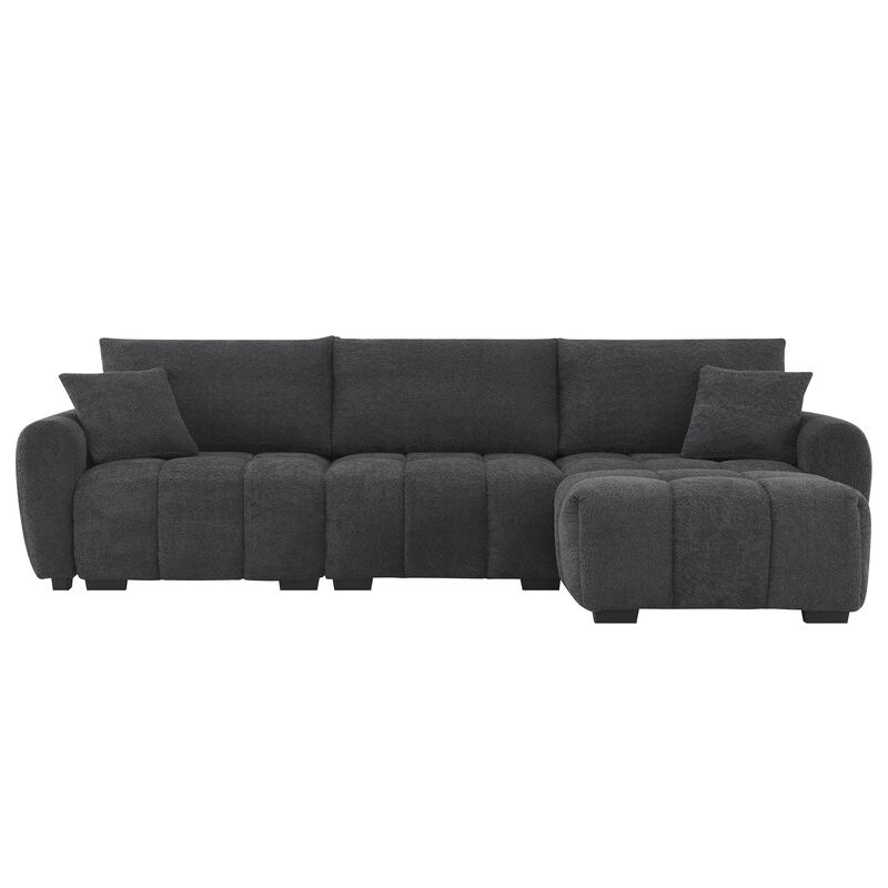 Merax Modular Sectional Sofa, L Shape with Extra-large Seat