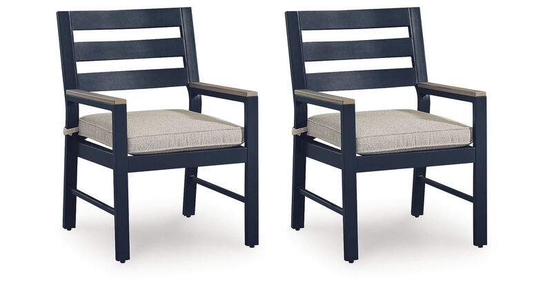 Mabry Shores Outdoor Arm Chair with Cushion (Set of 2) image number 0
