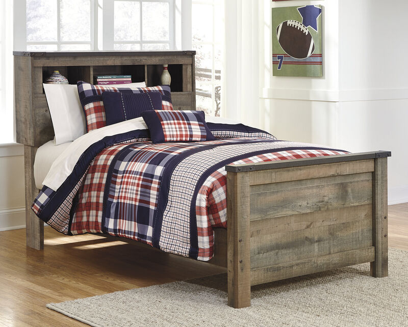 Trinell Twin Bookcase Bed image number 1