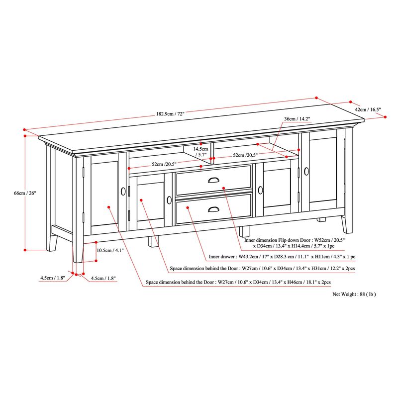 Criros TV Stand image number 9