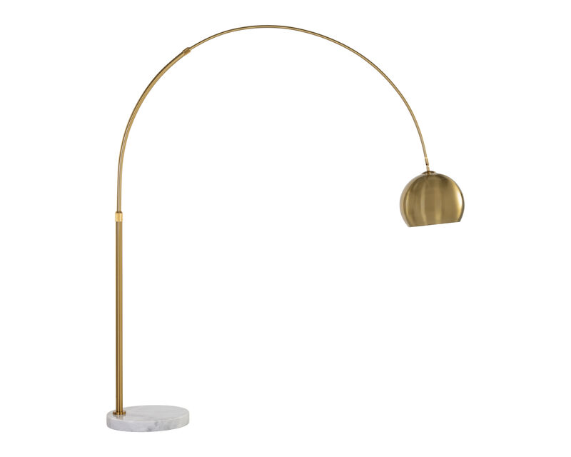 Vern Brass Floor Lamp