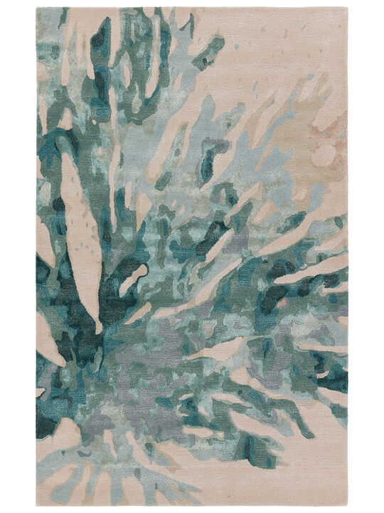 Delray Atoll Green 10' x 14' Rug