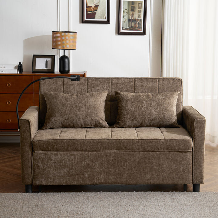 Merax Pull-out Loveseat Sleeper Sofa Bed