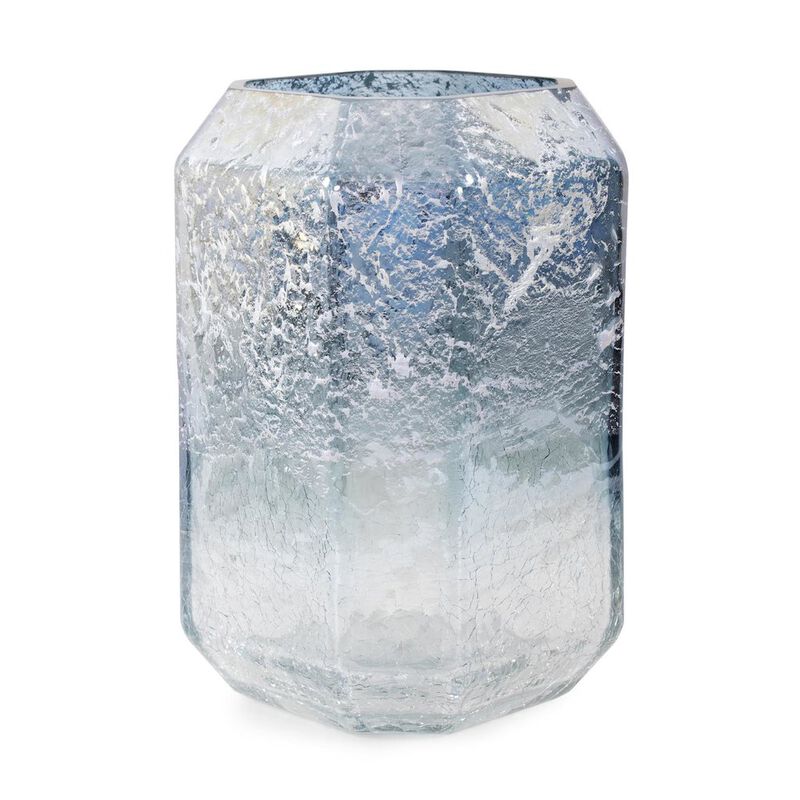 Howard Elliott Lonsdale Iridescent Tall Glass Vase image number 2