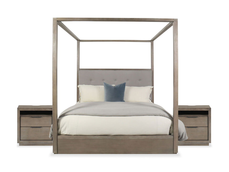 Arcadia 3-Piece Queen Canopy Bedroom Set