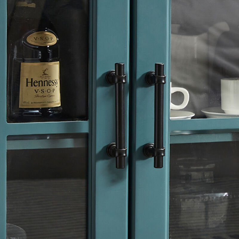 Hivvago Sideboard Buffet Table with 4 Doors