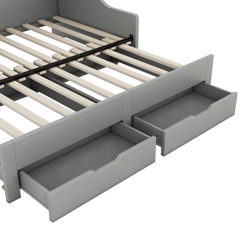 Merax Daybed Bed Frame with Storage image number 7