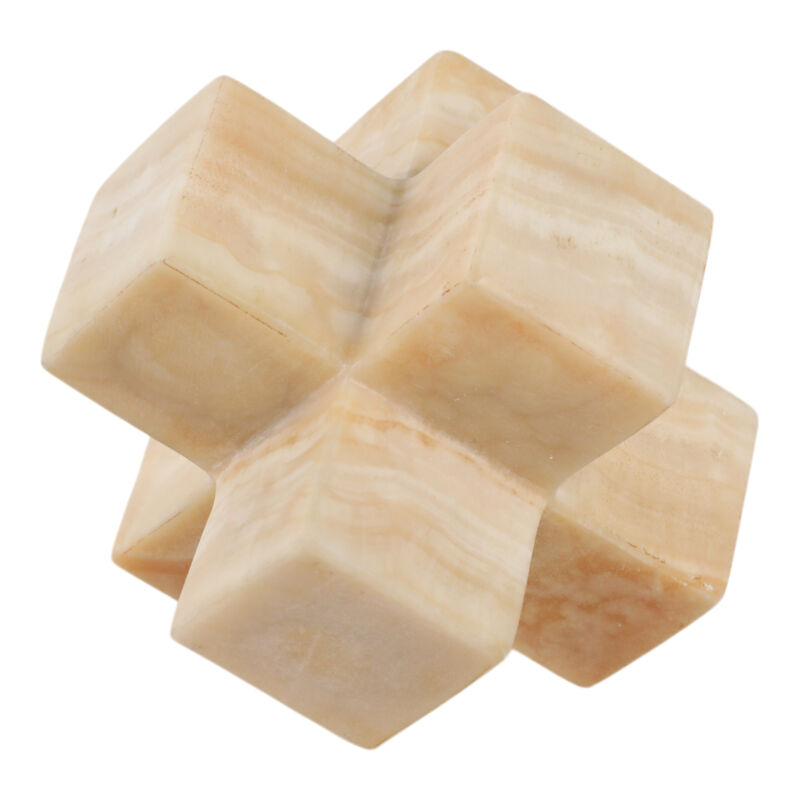4" Onyx Marble Jack, Ivory image number 1