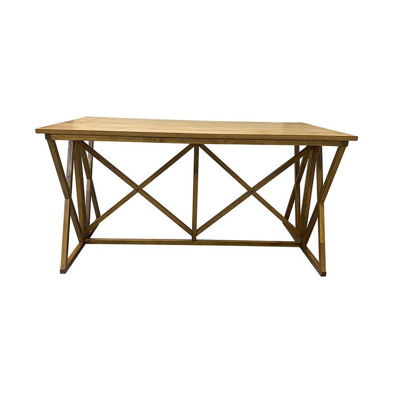 Carolina Living Taylor Flip Top Bar Table - Golden Oak