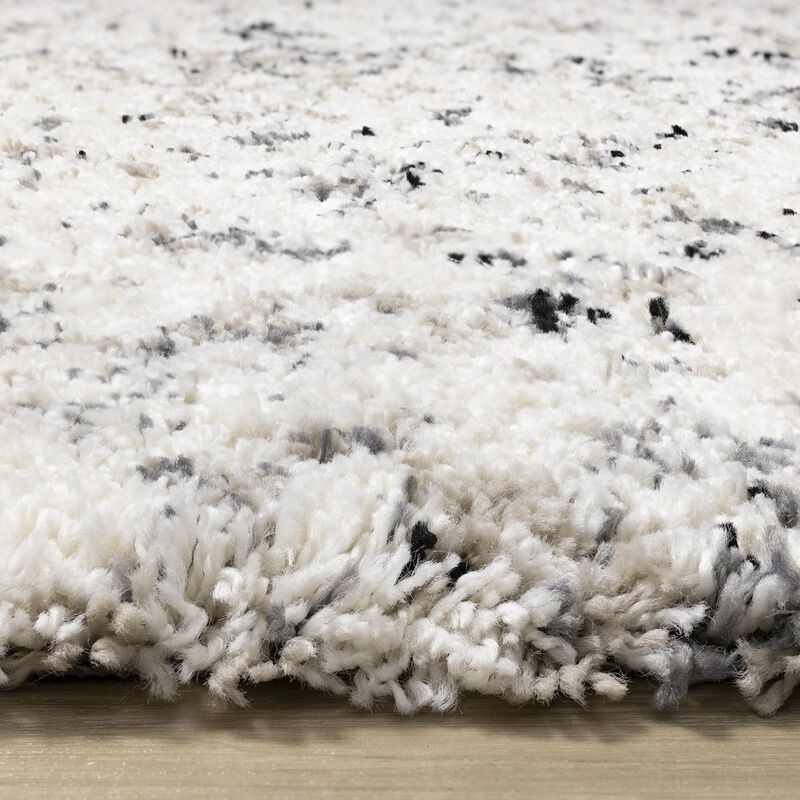 Novelle Home Madison Cream Taupe Grey Soft Speckeled Shag Rug, 7'10 x 10'10 image number 3