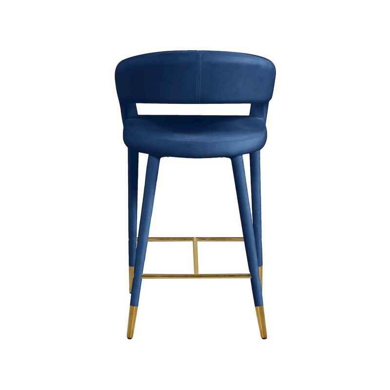 Meridian Furniture Destiny Velvet Stool