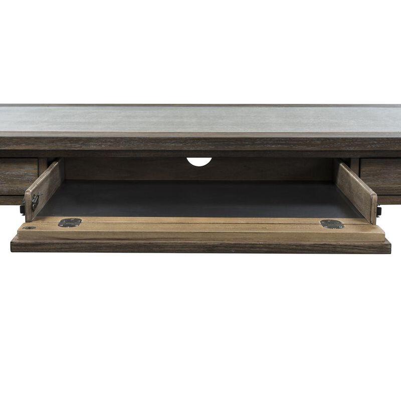 Liberty Furniture Stone Brook Laptop Desk in Rustic Saddle image number 5