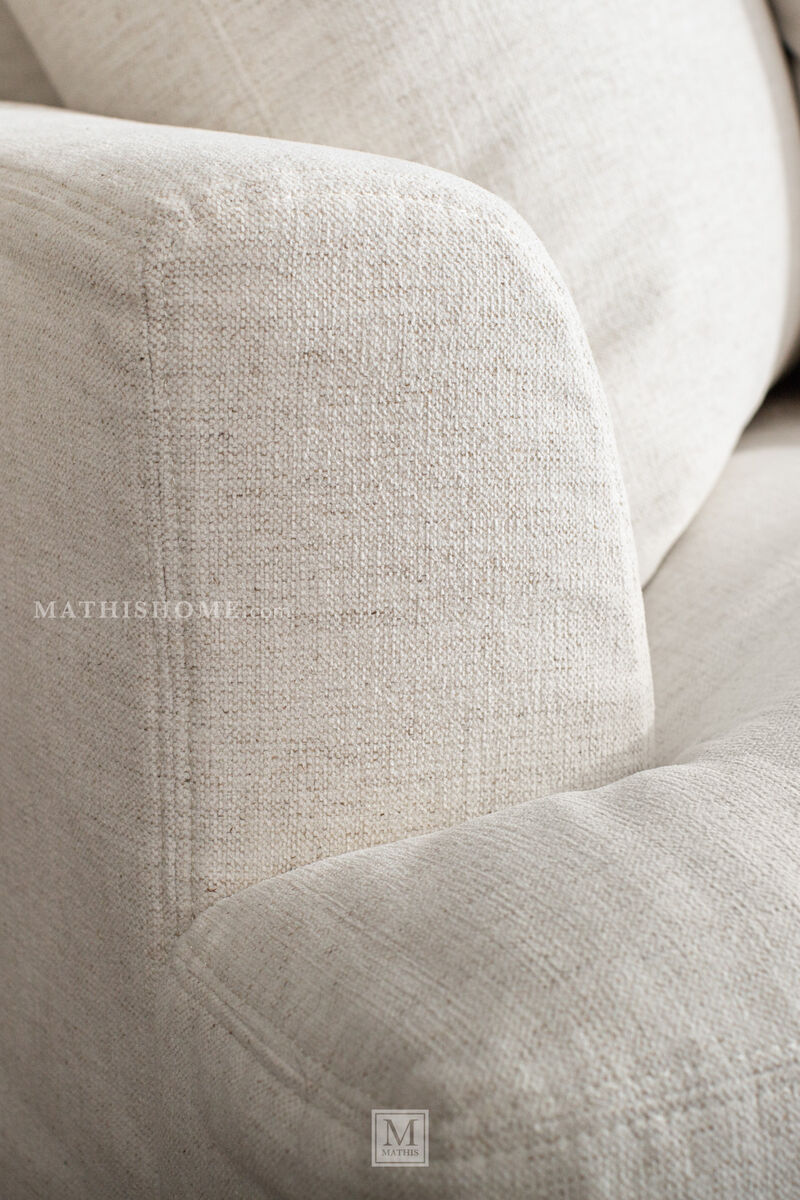 Ellis Slipcovered 93" Sofa image number 6