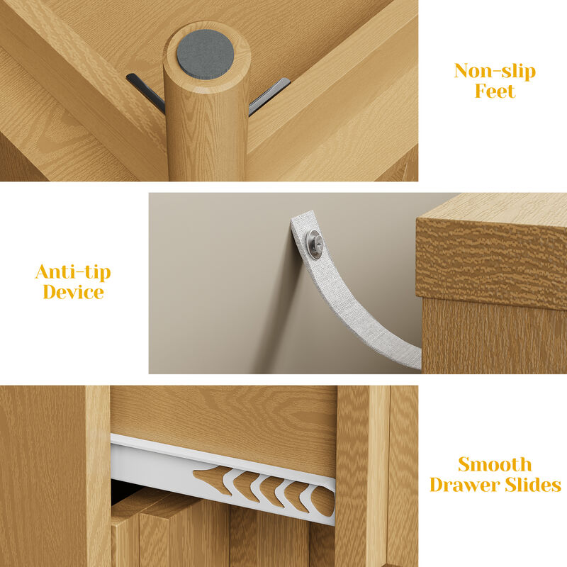 Kruk 3 Drawer Dresser image number 5