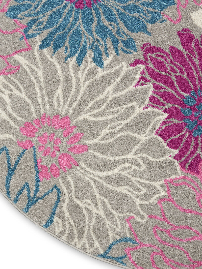 Passion PSN17 Gray 5'3" x 7'3" Rug image number 4