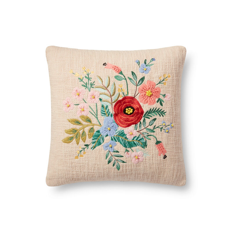 P6081 Pillow Collection by Rifle Paper Co. × Loloi