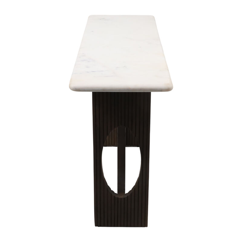 Fluted Base Console Table image number 4
