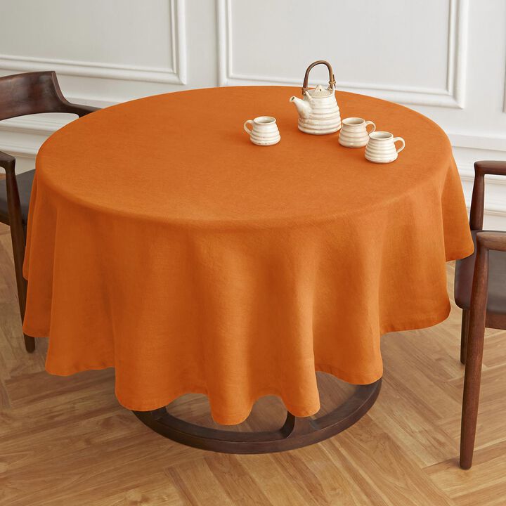 Linen Round Tablecloth - Sonoma