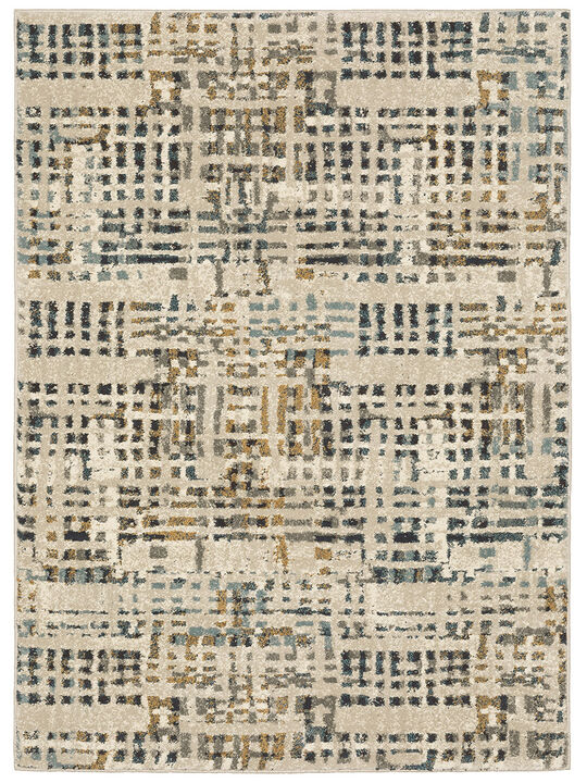 Carson 7'10" x 10' Beige Rug