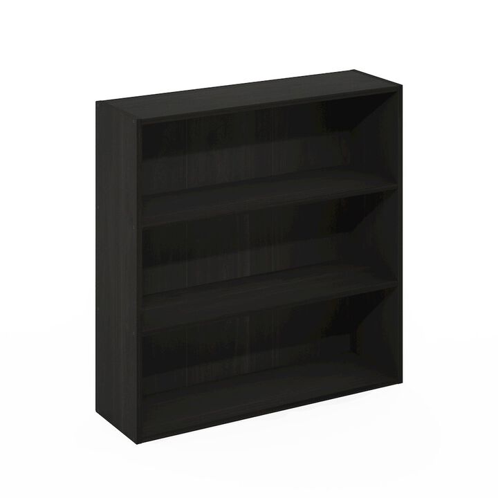 Pasir 3-Tier Open Shelf Bookcase, Bookshelf, 31.5 Inch Wide, Espresso