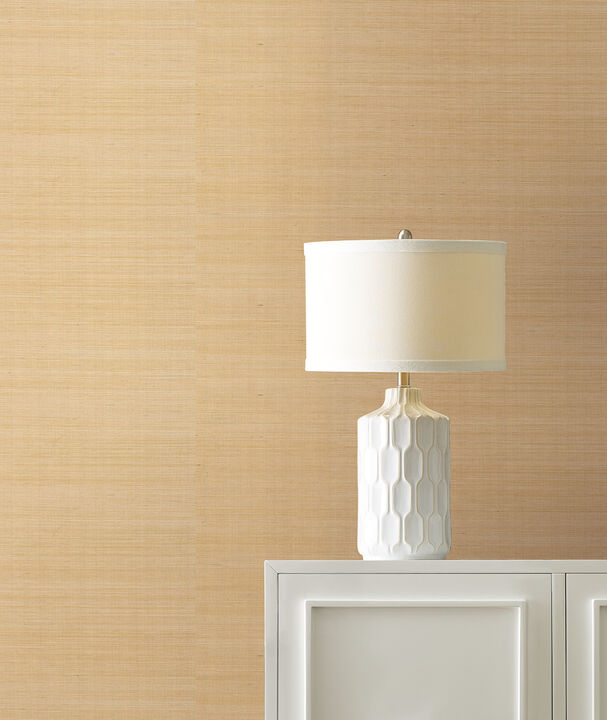 Maguey Sisal Gold Wallpaper
