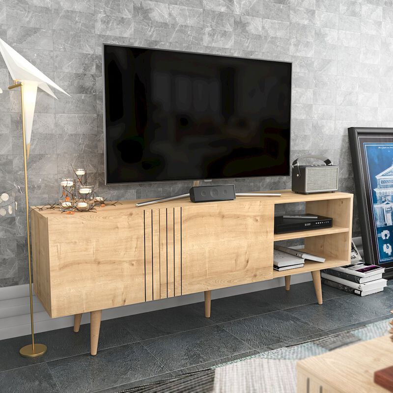 Decorotika Ronas Tv Stand - Sapphire Oak